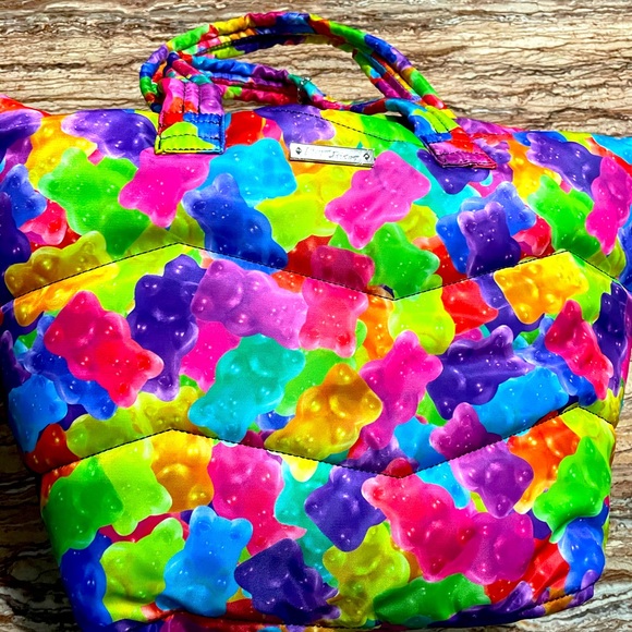 Betsey Johnson Bags Betsey Johnson Yummy Gummy Bear Tote Bag Nylon